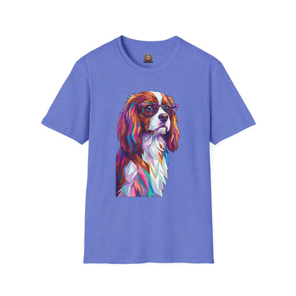 Portrait Cavalier King Charles Tee - Large Front Print