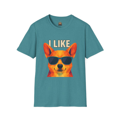 I Like Corgi Butts Tee - Large Front and Back Print