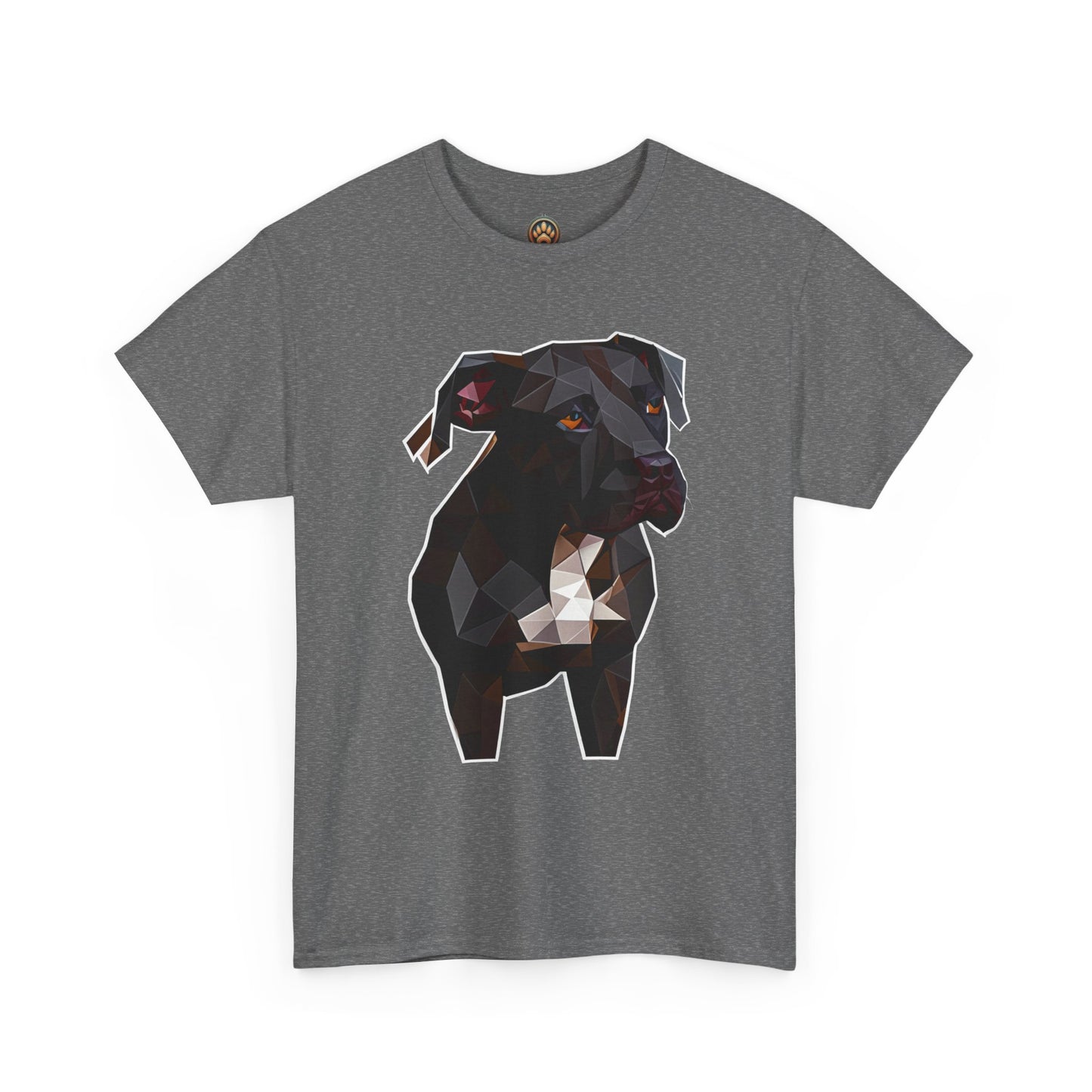 Polygon Pitbull Tee - Large Front Print