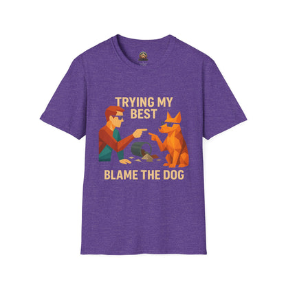 Blame the Dog - Large Front Print