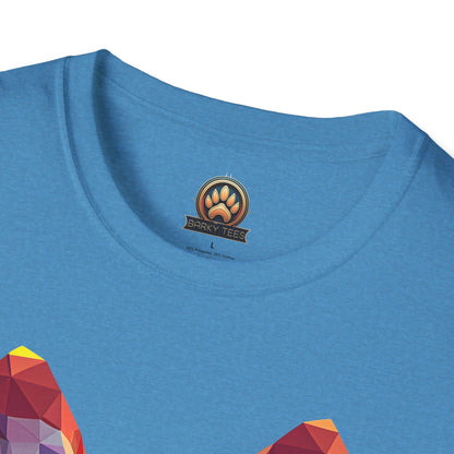 Polygon French Bulldog Tee - Large Front Print