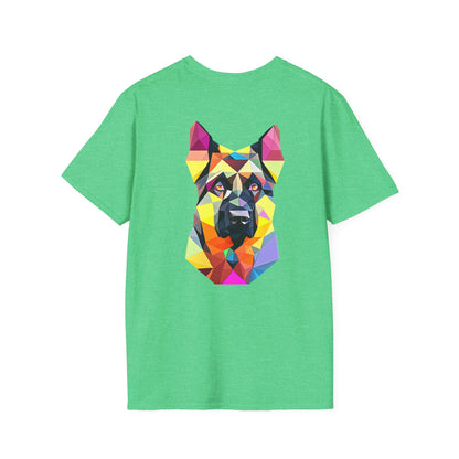 German Shepherd Tee - Pocket & Large Back Print