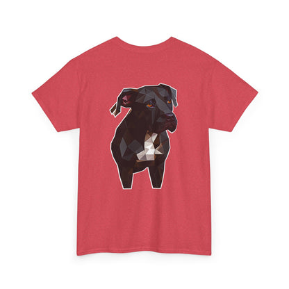 Polygon Pitbull Tee - Pocket & Large Back Print
