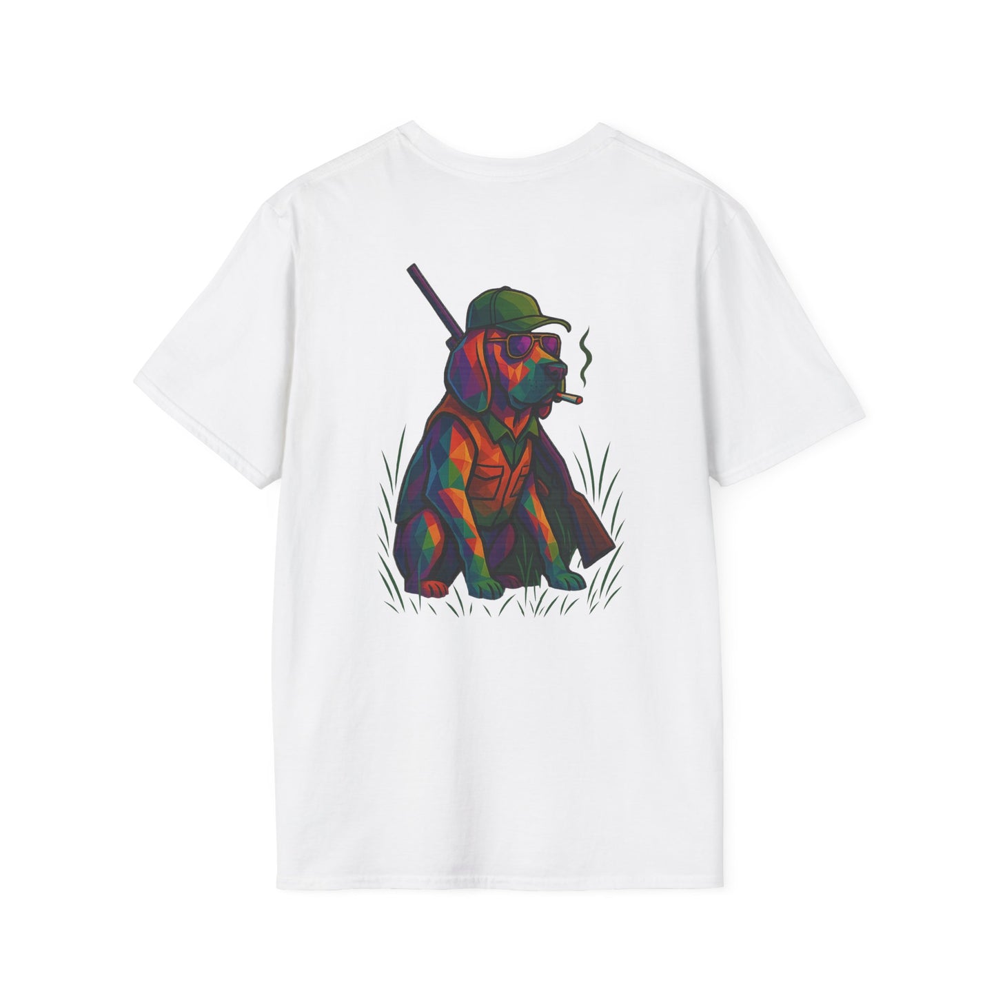 The Smoking Gun Hound - Pocket Print & Large Back Print