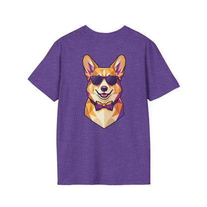 Dapper Corgi Tee - Pocket & Large Back Print