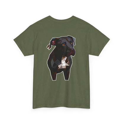 Polygon Pitbull Tee - Pocket & Large Back Print