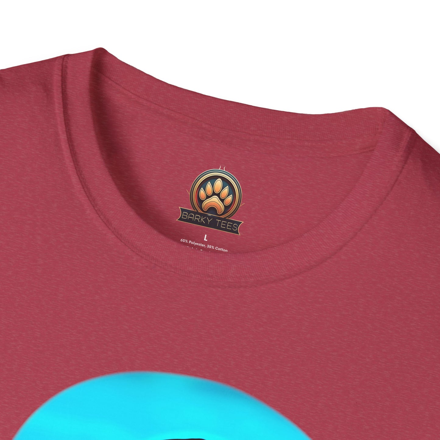 Bitcoin Dachshund Tee - Large Front Print