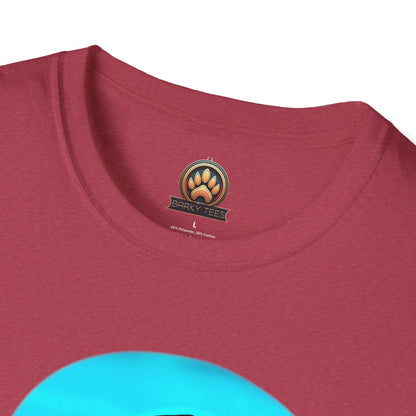 Bitcoin Dachshund Tee - Large Front Print