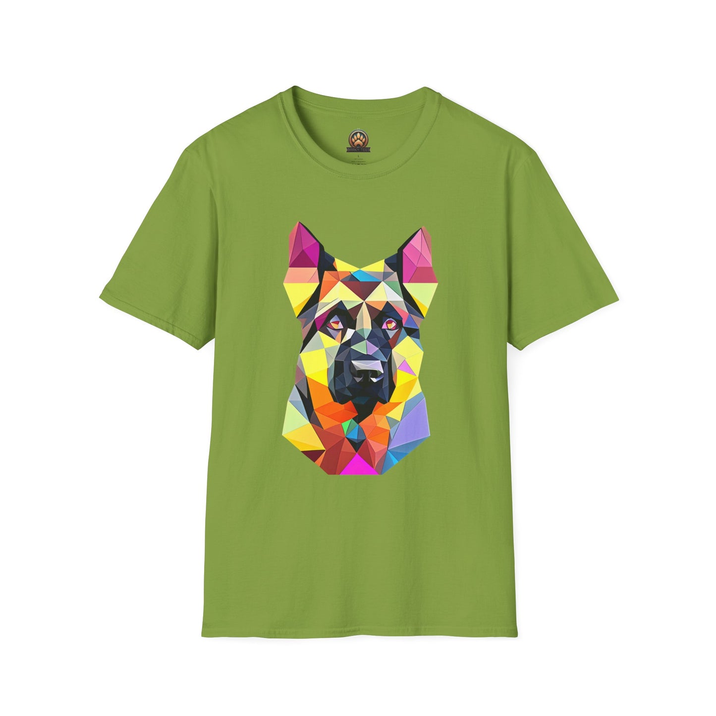 German Shepherd Tee - Large Front Print