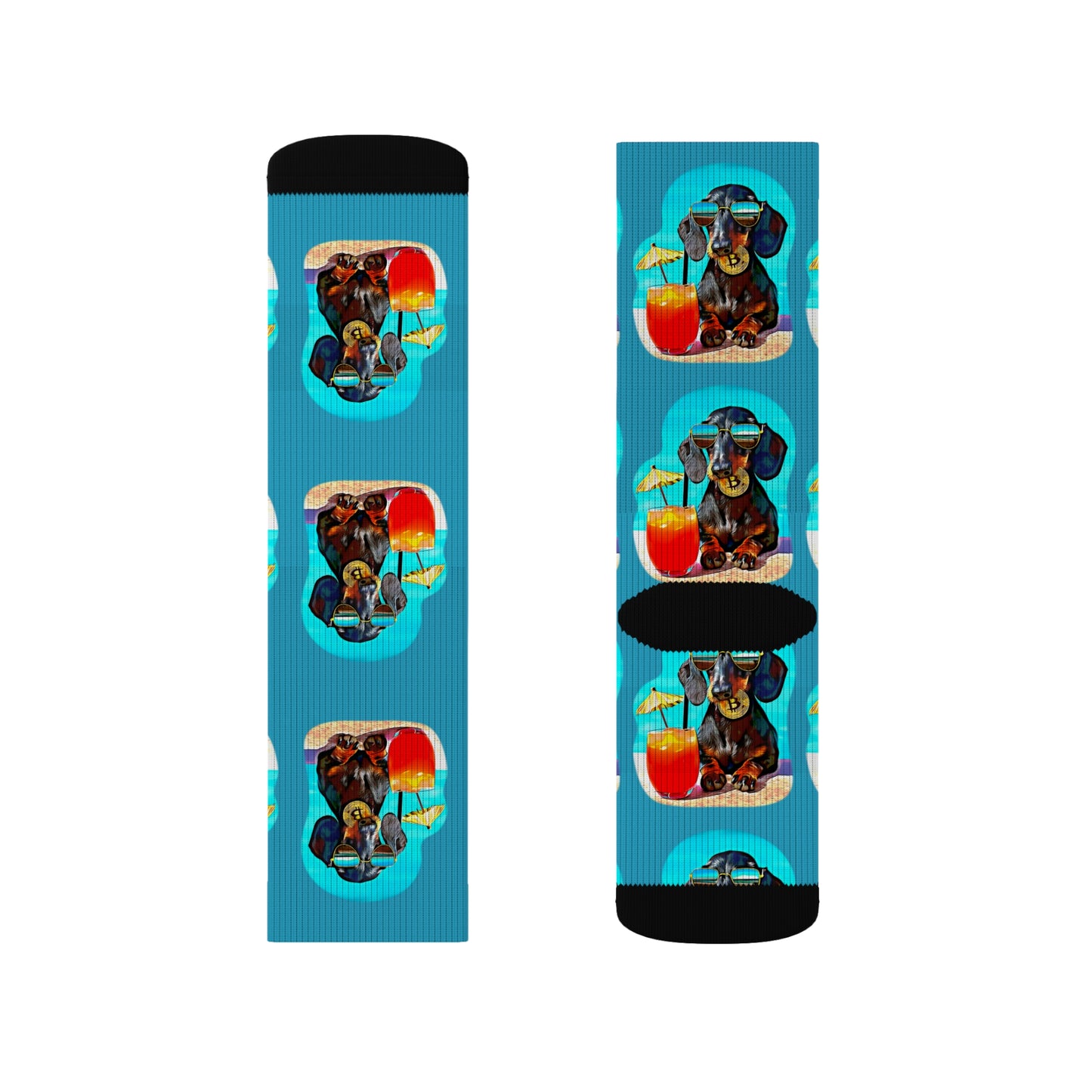 BTC Dachshund Socks