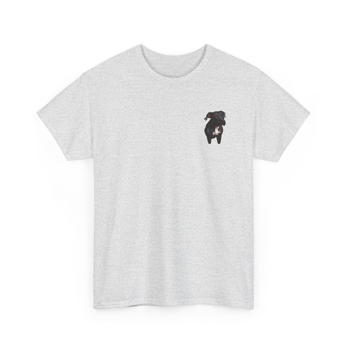 Polygon Pitbull Tee - Pocket & Large Back Print