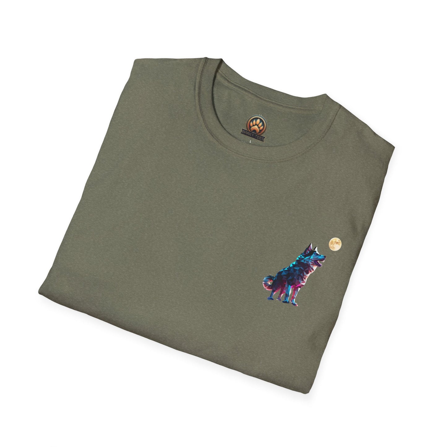 Polygon Alaskan Husky Tee - Pocket & Large Back Print