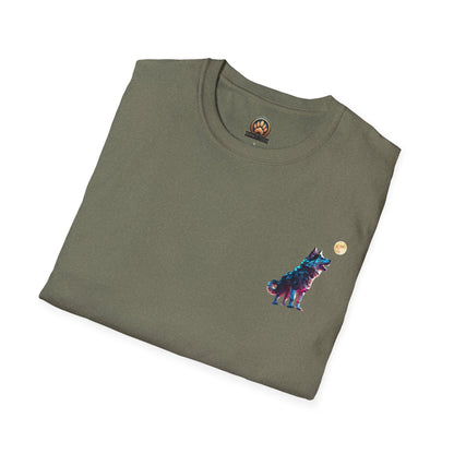 Polygon Alaskan Husky Tee - Pocket & Large Back Print