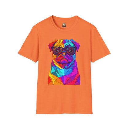 Professor Pug Tee - Large Front Print