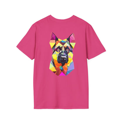 German Shepherd Tee - Pocket & Large Back Print