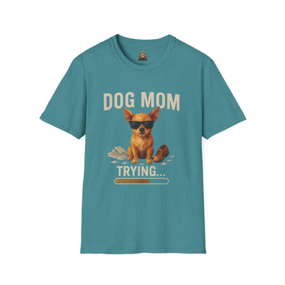 Dog Mom... Trying - Large Front Print Only