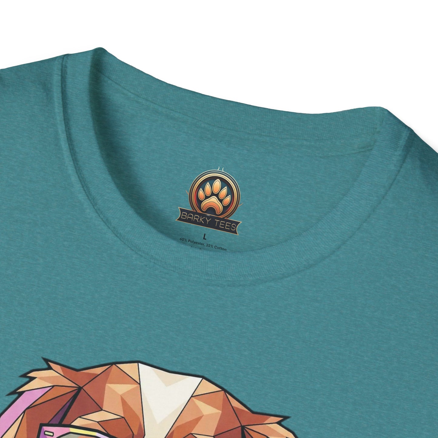 Tea Party Cavalier King Charles Tee - Large Front Print