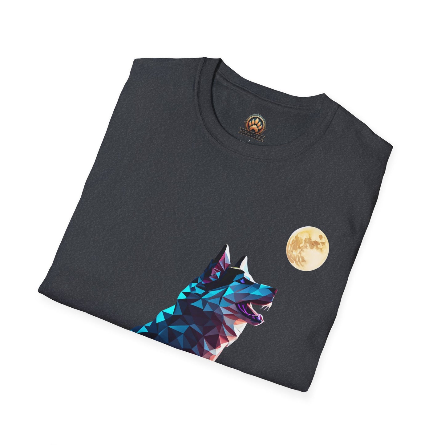 Polygon Alaskan Husky Tee - Large Front Print
