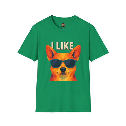 I Like Corgi Butts Tee - Large Front and Back Print