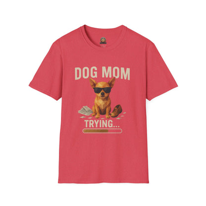 Dog Mom... Trying - Large Front Print Only