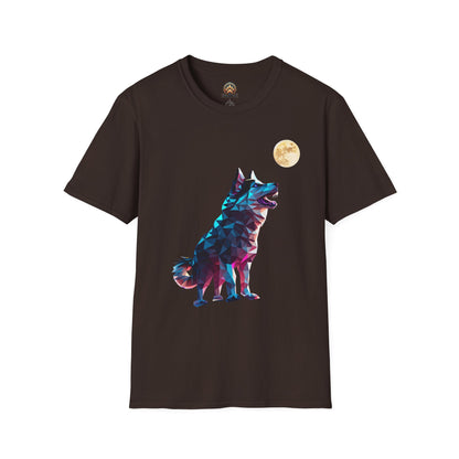 Polygon Alaskan Husky Tee - Large Front Print