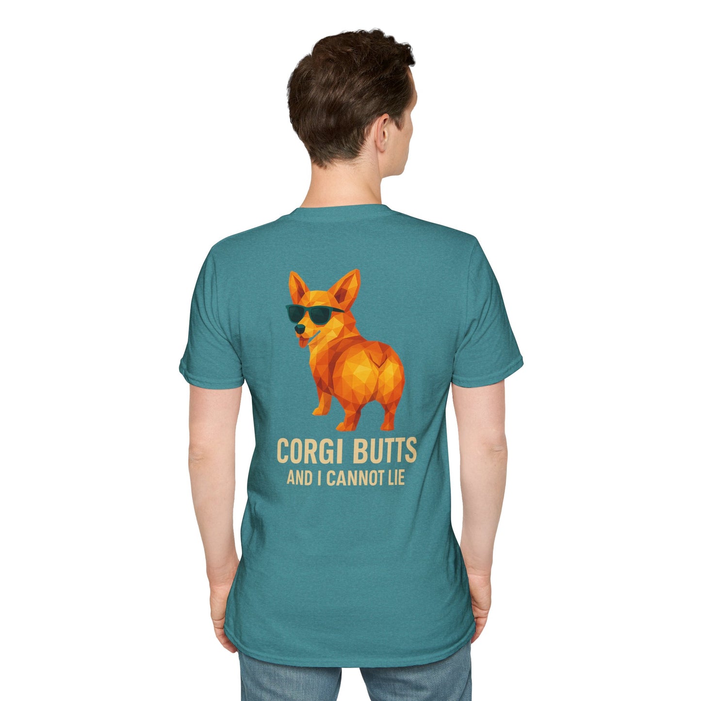 I Like Corgi Butts Tee - Large Front and Back Print