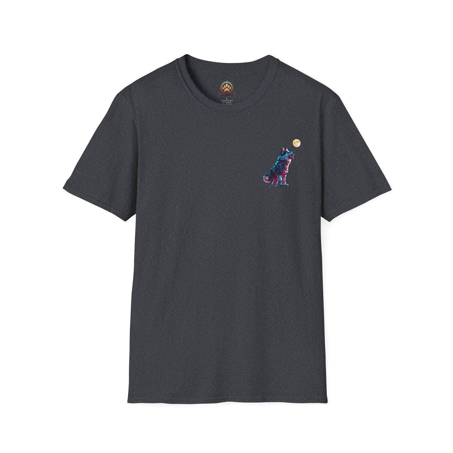 Polygon Alaskan Husky Tee - Pocket & Large Back Print