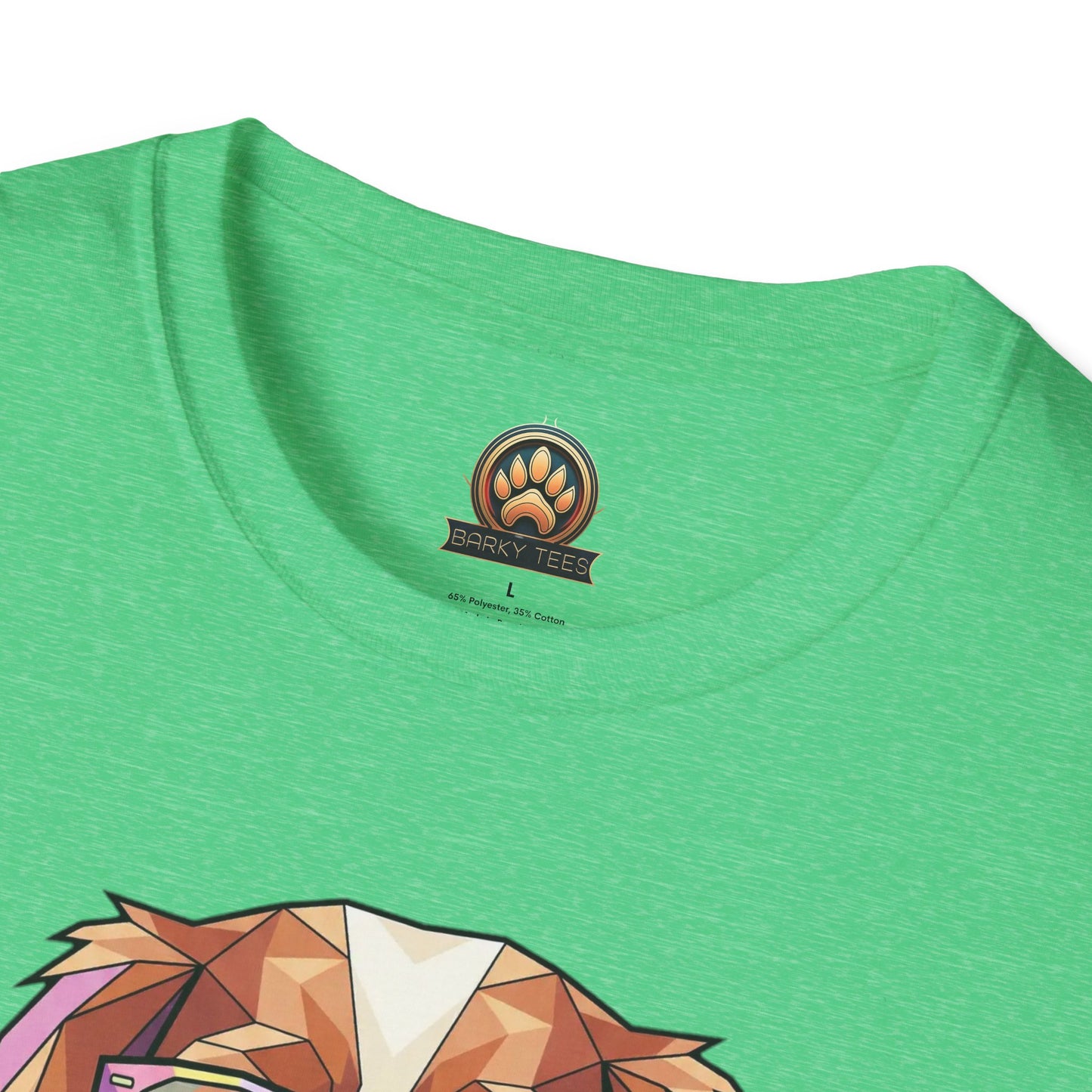 Tea Party Cavalier King Charles Tee - Large Front Print