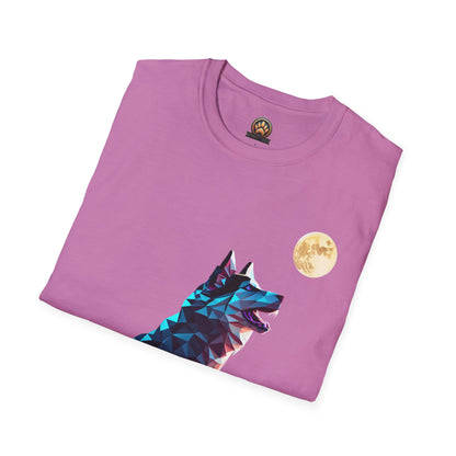 Polygon Alaskan Husky Tee - Large Front Print