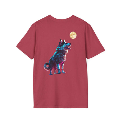 Polygon Alaskan Husky Tee - Pocket & Large Back Print