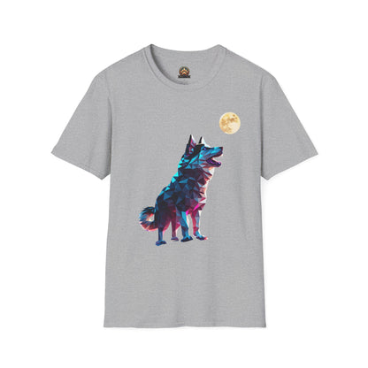 Polygon Alaskan Husky Tee - Large Front Print