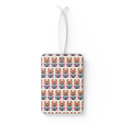 Car Air Freshener - Polygon Pomeranian Air Freshener