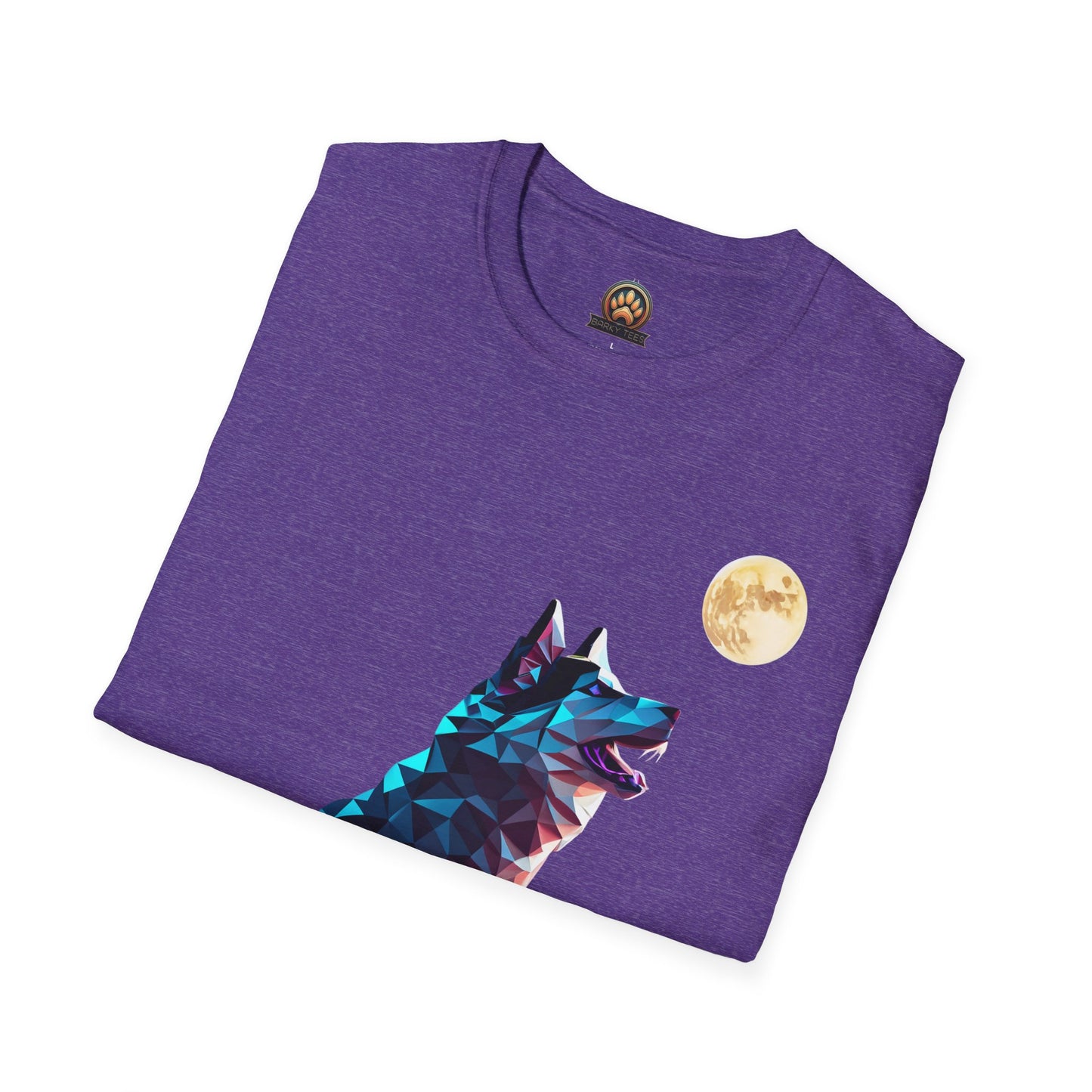 Polygon Alaskan Husky Tee - Large Front Print