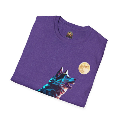 Polygon Alaskan Husky Tee - Large Front Print