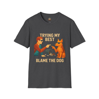 Blame the Dog - Large Front Print