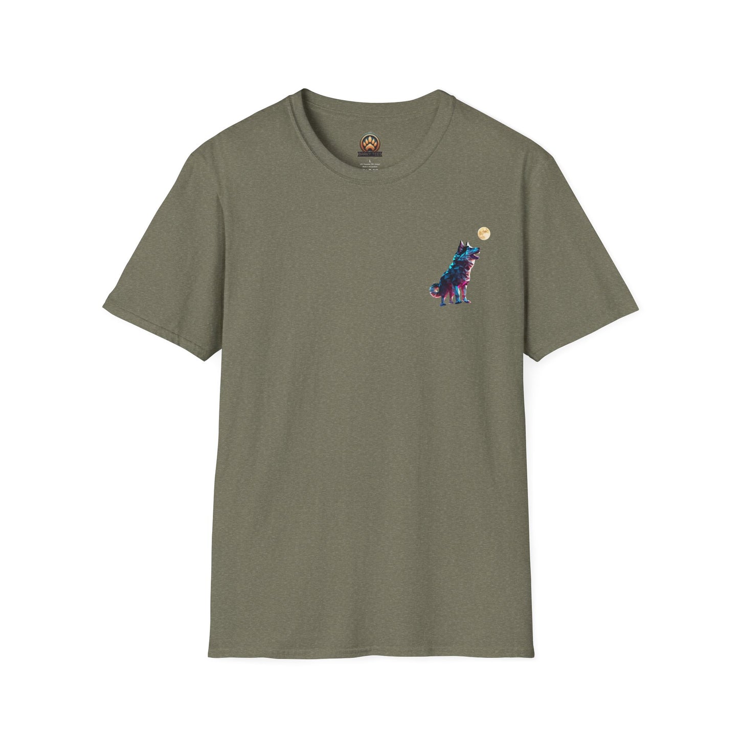 Polygon Alaskan Husky Tee - Pocket & Large Back Print