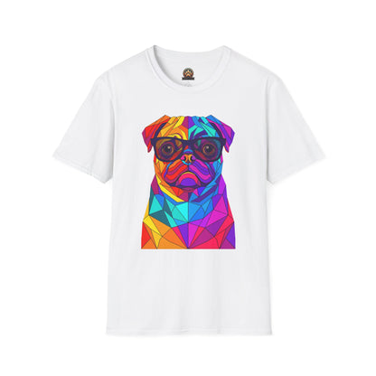 Professor Pug Tee - Large Front Print