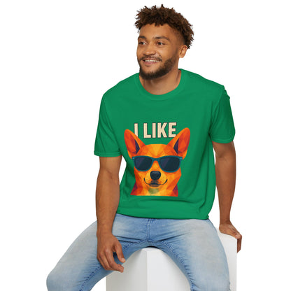 I Like Corgi Butts Tee - Large Front and Back Print