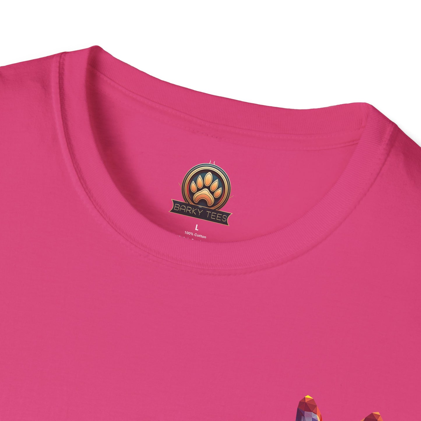 Polygon Style French Bull Dog T-Shirt - Pocket & Large Back Print