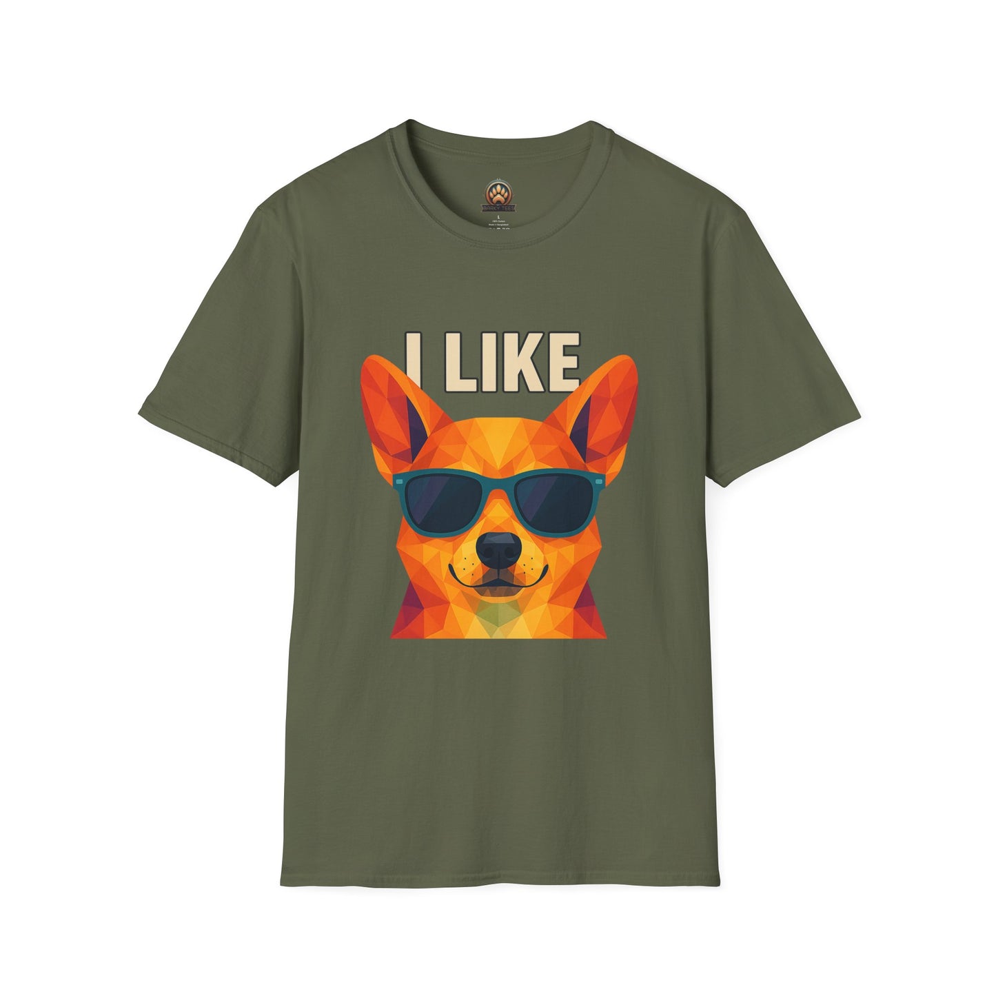 I Like Corgi Butts Tee - Large Front and Back Print
