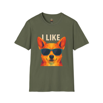 I Like Corgi Butts Tee - Large Front and Back Print