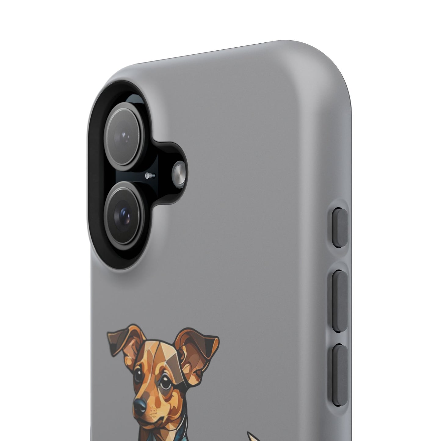 Polygon Style Pop Art Chiweenie Dog iPhone Phone Case