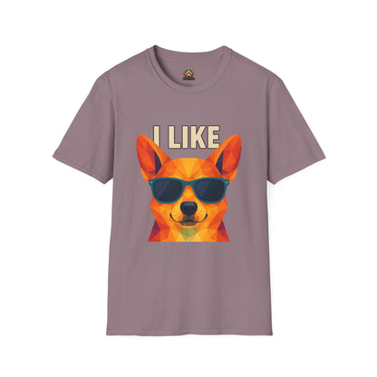 I Like Corgi Butts Tee - Large Front and Back Print