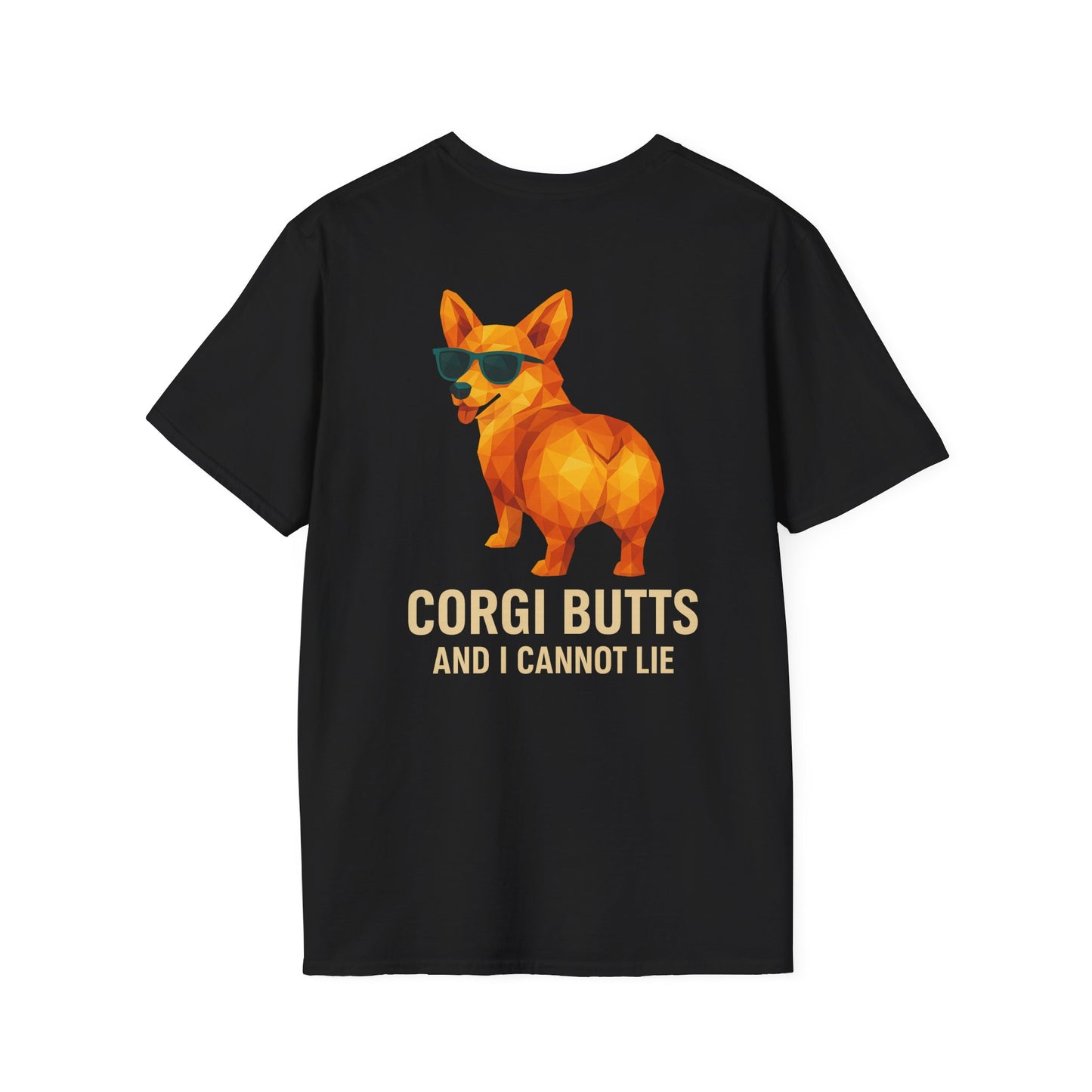 I Like Corgi Butts Tee - Large Front and Back Print