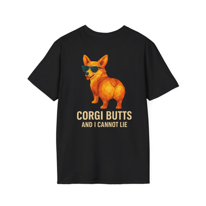 I Like Corgi Butts Tee - Large Front and Back Print