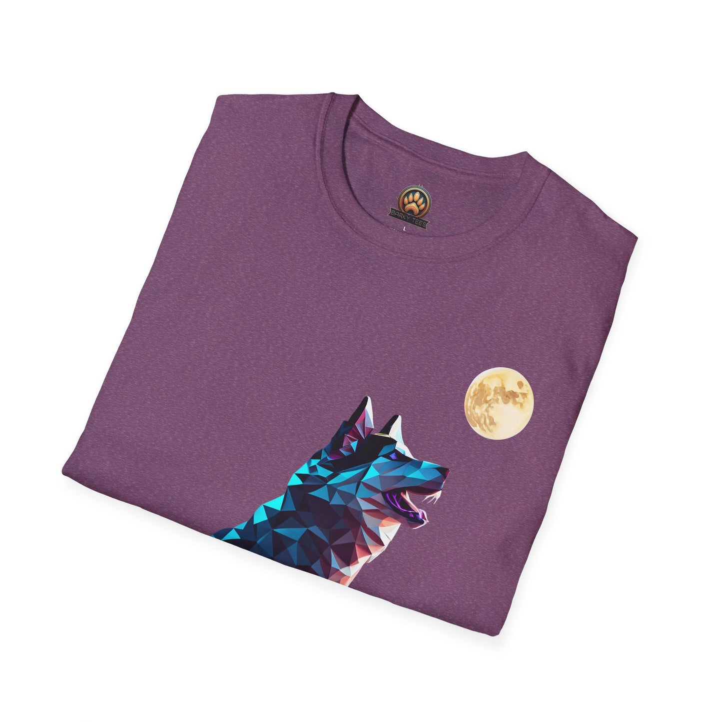 Polygon Alaskan Husky Tee - Large Front Print