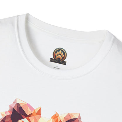 Polygon Pomeranian Tee - Large Front Print