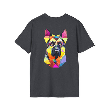 German Shepherd Tee - Pocket & Large Back Print