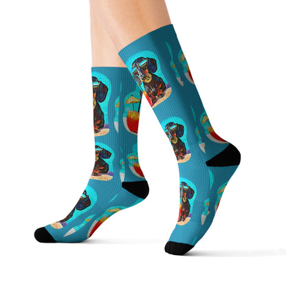 BTC Dachshund Socks