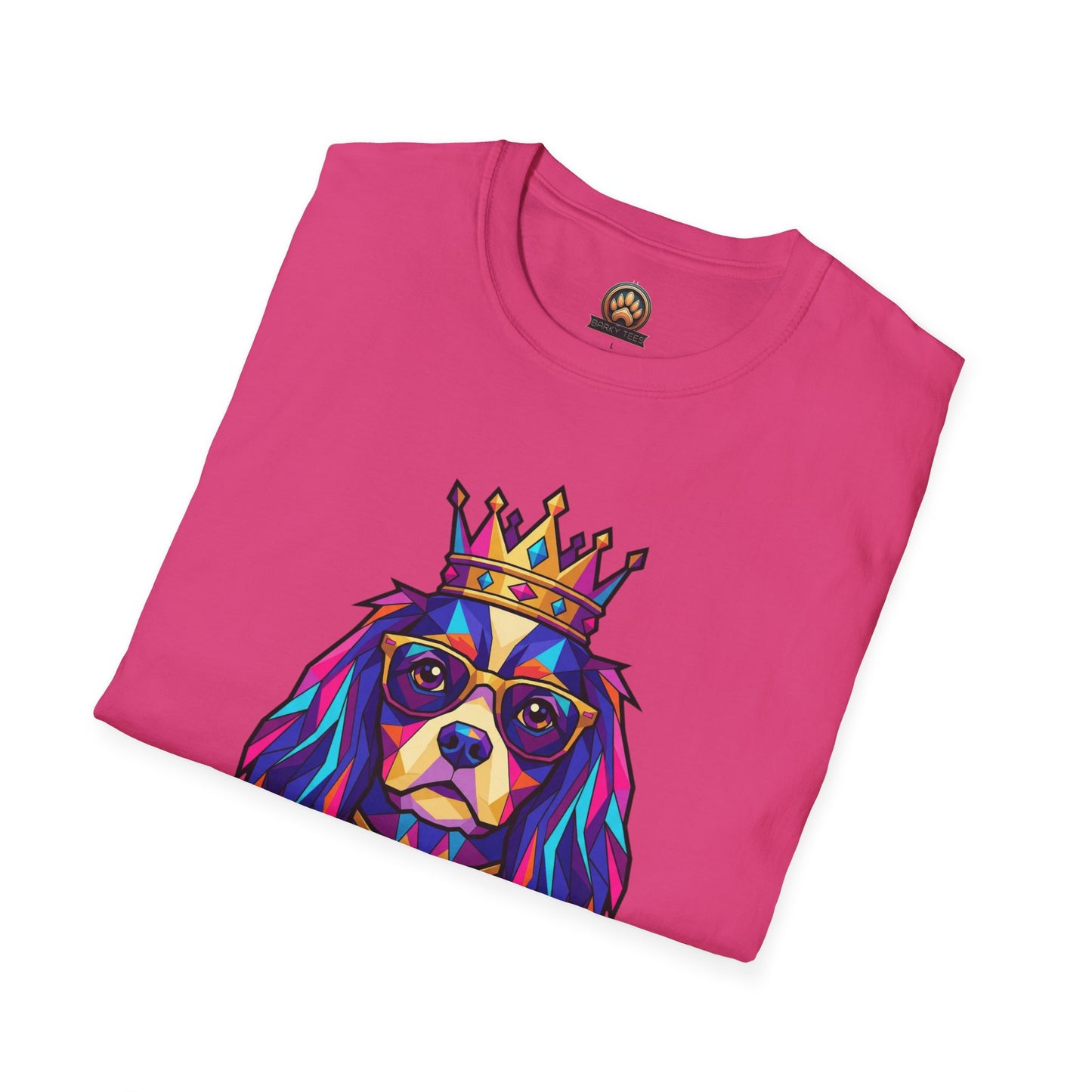 Royal Cavalier King Charles Tee - Large Front Print